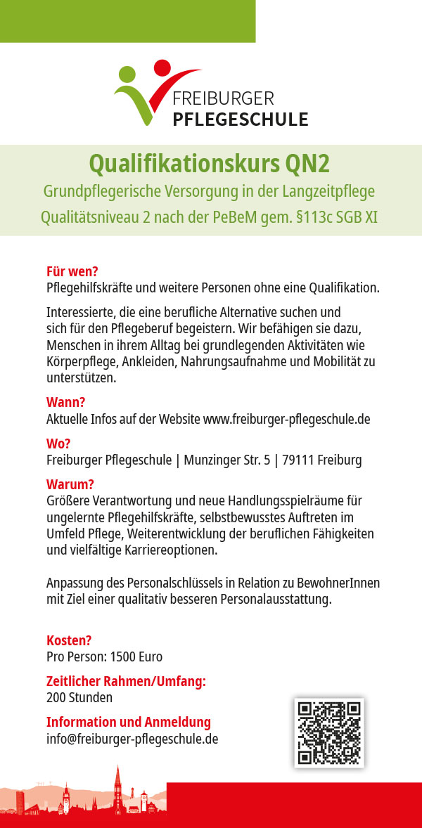 Flyer Qualifikationskurs